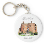 POWYS CASTLE WALES UK keychains