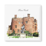 POWYS CASTLE WALES UK magnets