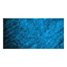 Pr 090 MAGICAL FANTASY BLUE TEXTURES SPACE DIGITAL Personalized Photo Card