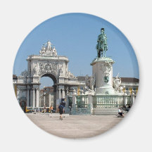 Praca do Comercio Refrigerator Magnets