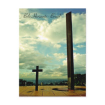 Praça do papa, Belo Horizonte, Brazil Post Cards