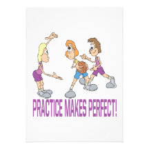 Practice Makes Perfect Personalised Announcements