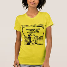 PRACTICE SAFE LUNCH - USE CONDIMENTS T-shirt