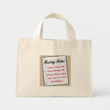 Practicing Business Etiquette Canvas Bag
