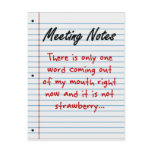 Practicing Business Etiquette Post Cards