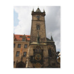 Praga Old Town, City Hall,  Tower Postcard