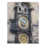 Prague Astronomical Clock In The Old Town Square Post Cards