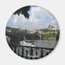 Prague Refrigerator Magnet