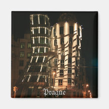 Prague Refrigerator Magnet