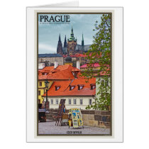 Prague - St Vitus Cathedral Greeting Card
