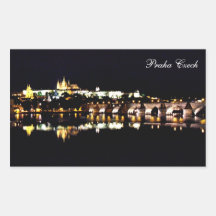 Praha castle sticker
