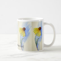 Prairie Coneflower Cup Coffee Mugs