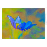 Prairie Crocus (digital art) Greeting Cards