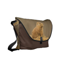 Prairie Dog Aint I Cute Messenger Bag