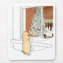 Prairie Dog and Christmas Tree Mousepad