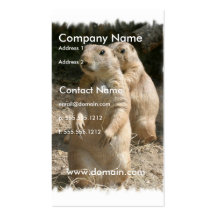 Prairie Dogs Business Card