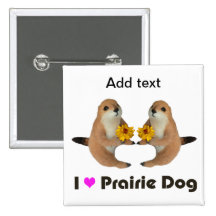 prairie dog's stuffed toy button