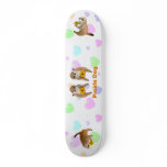 prairie dog's stuffed toy skateboards