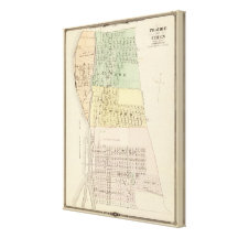 Prairie du Chien, county seat of Crawford Co Stretched Canvas Prints