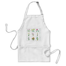 Prairie Wildflowers Apron
