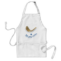 Praise Him with the blast of the horn - the shofar Apron