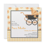 Pram Baby Shower Invitation