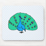 Pran Peacock mousepads