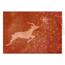 Prancer the Star Greeting Card