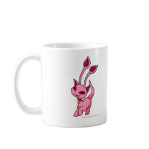 Prancing pink Aisha mugs
