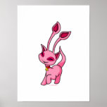Prancing pink Aisha posters