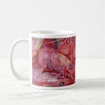 Prawns of British Columbia, Canada texture Mugs