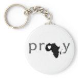 Pray | Africa keychains