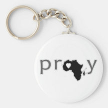 Pray | Africa Keychain