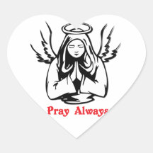 Pray Always Stickers