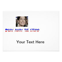 Pray away the Stupid Annoucement Personalised Invite