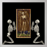 Pray Death Card Poster