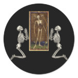 Pray Death Card stickers