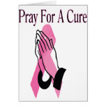 Pray For A Cure Card