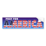 Pray for America Bumper Stickers