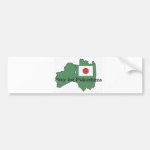 pray for Fukushima バンパーステッカー