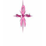 Pray for pink cross t-shirts