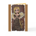 Prayer Angel - greeting card