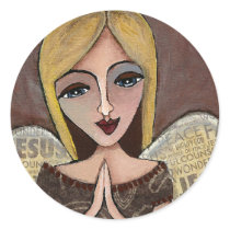Prayer Angel - sticker