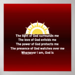 Prayer of Protection Poster