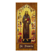 "Prayer of St. Francis of Assisi" Rack Card Design
