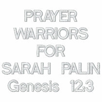PRAYER WARRIORSFORSARAH PALINGenesis 12:3 Embroidered Polo Shirt