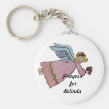 Prayers for Belinda Keychain