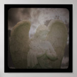 Praying Angel on Canvas posters