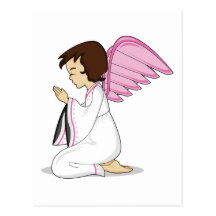 Praying Angel Postcard