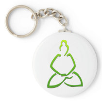 Praying Buddha Key Chains
